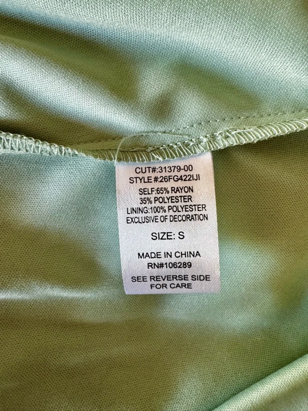 NWT Trixxi puff sleeve midi milkmaid dress S (junior’s) - Picture 9 of 15